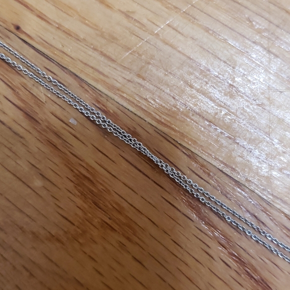 Sterling silver heart pendant/necklace - Picture 2 of 2